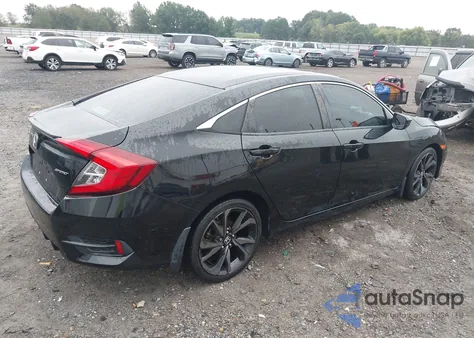 2019 Honda Civic Sport из США, поврежденный, VIN 19XFC2F89KE007520